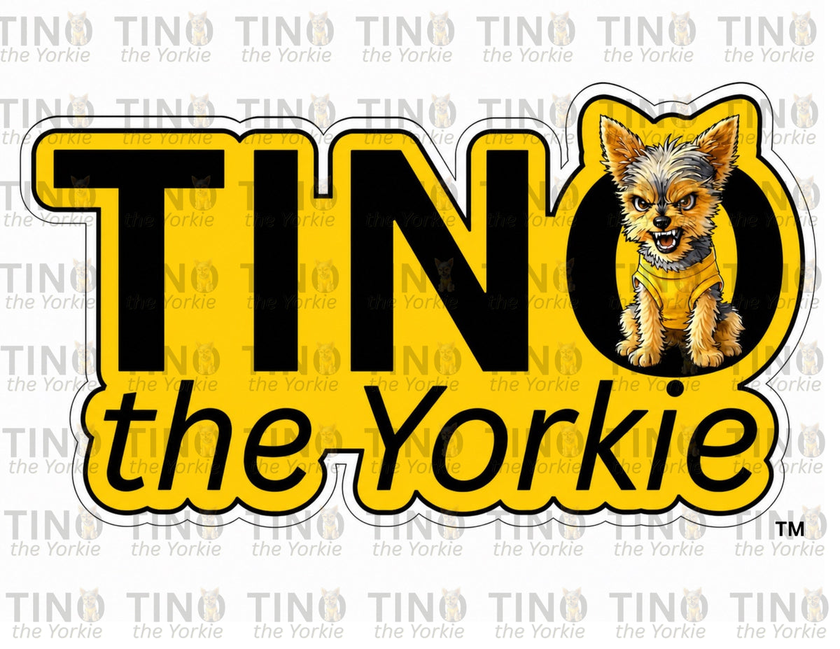 Tino The Yorkie Digital Sticker